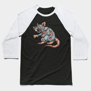 Zombie rat Baseball T-Shirt